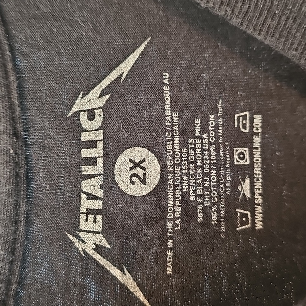 Black Graphic Tee - Short Sleeve - Picture 2 of 2